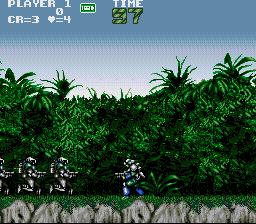 Gunforce - Battle Fire Engulfed Terror Island (Europe) In game screenshot